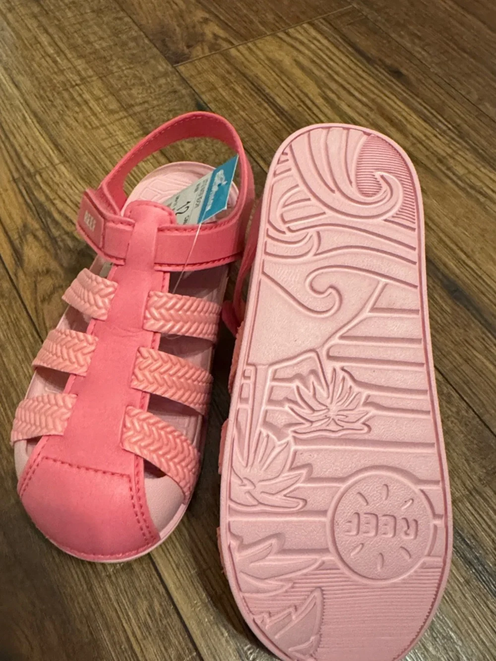 Reef Kids Coral Pink Water Sandals